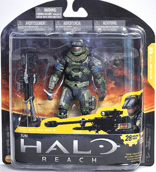 McFarlane Halo Reach Series 3 Jun Figure