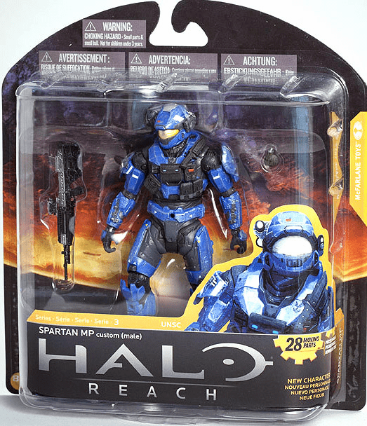 McFarlane Halo Reach Series 3 Spartan Military Police Figure