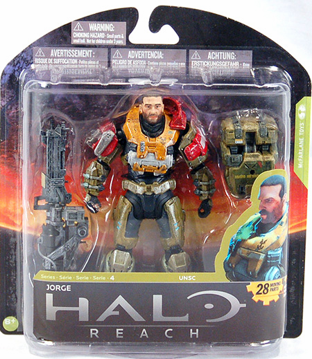 McFarlane Halo Reach Series 4 Jorge Figure