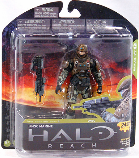 McFarlane Halo Reach Series 4 UNSC Marine Figure