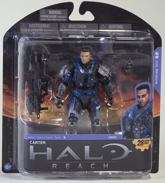 McFarlane Halo Reach Series 5 Carter Figure