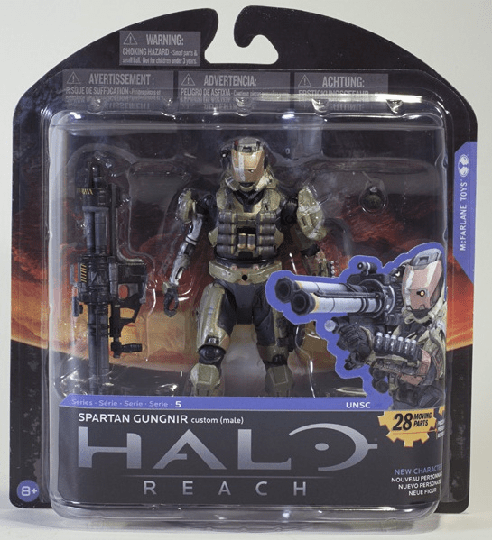 McFarlane Halo Reach Series 5 Spartan Gungnir Figure