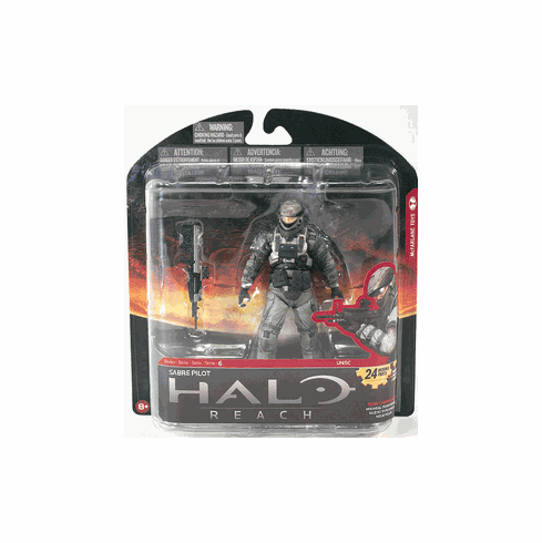 McFarlane Halo Reach Series 6 Sabre Pilot Figure