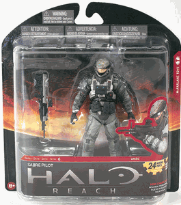 McFarlane Halo Reach Series 6 Sabre Pilot Figure
