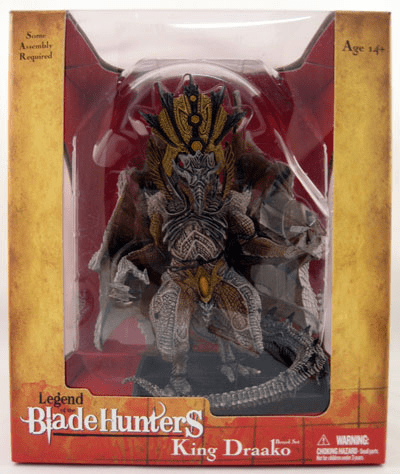 McFarlane Legend of the Blade Hunters King Draako Box Set