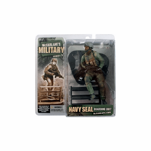 McFarlane Military 3 Navy Seal Boarding Unit African American Figure