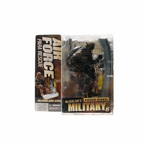 McFarlane Military 5 Air Force Para Rescue African American Figure