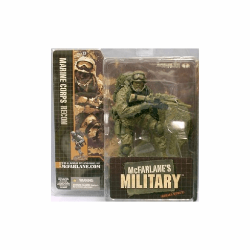 McFarlane Military Marine Corps Recon African American Figure