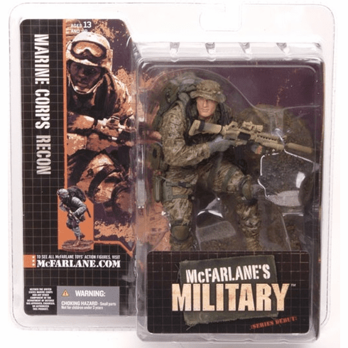 McFarlane Military Marine Corps Recon Caucasian Figure