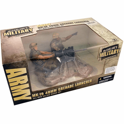 McFarlane Military Redeployed 2 Army MK-19 40MM Grenade Launcher Set