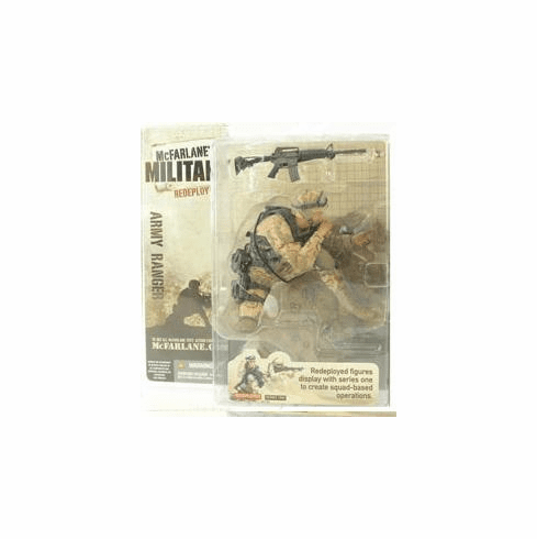 McFarlane Military Redeployed Army Ranger Caucasian Figure