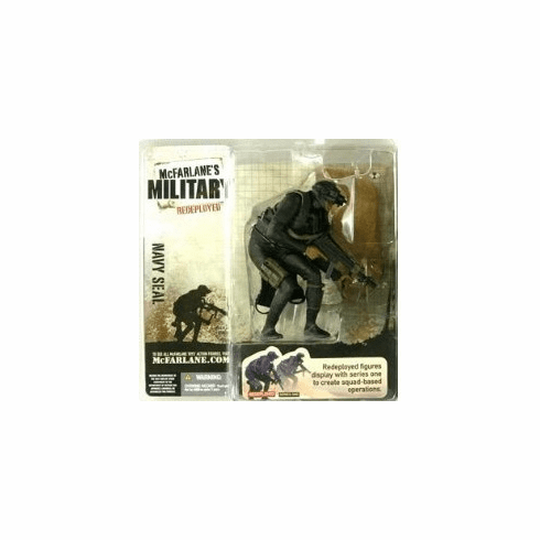 McFarlane Military Redeployed Navy Seal African American Figure