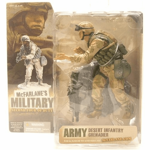 McFarlane Military Second Tour Infantry Grenadier Caucasian Figure