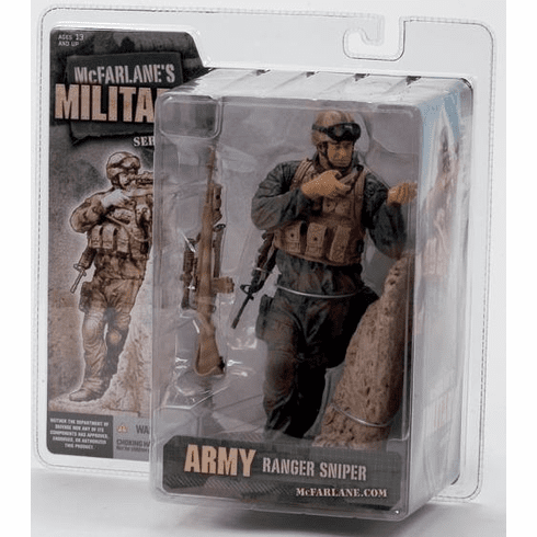 McFarlane Military Series 3 Army Ranger Sniper Caucasian Figure