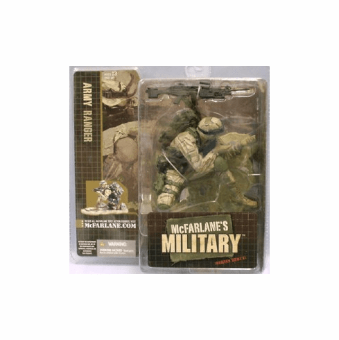 McFarlane Military Series Debut Army Ranger African American Figure