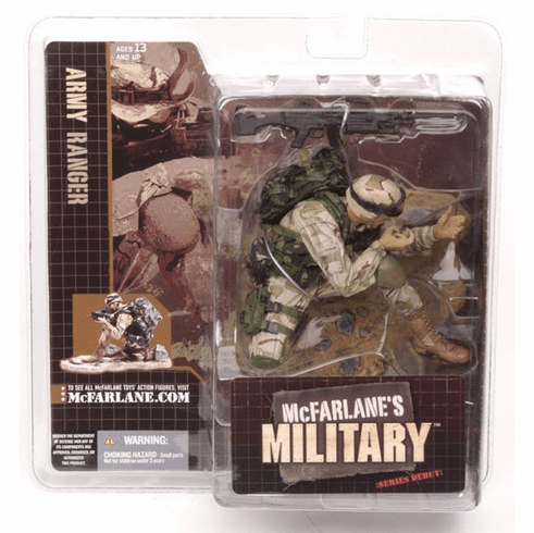 McFarlane Military Series Debut Army Ranger Caucasian Figure