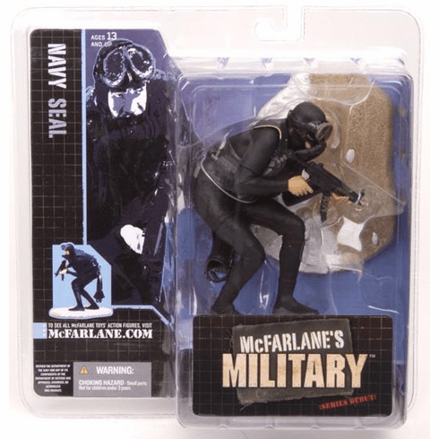 McFarlane Military Series Debut Navy Seal Caucasian Figure