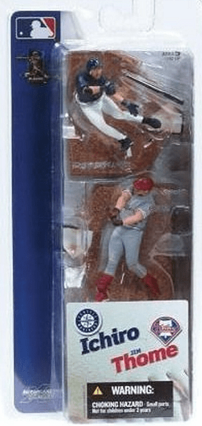 McFarlane MLB 3" Ichiro Suzuki & Jim Thome Figures