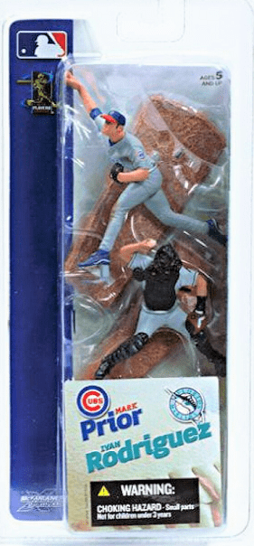 McFarlane MLB 3" Mark Prior & Ivan Rodriguez Figures