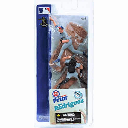 McFarlane MLB 3" Mark Prior & Ivan Rodriguez Figures