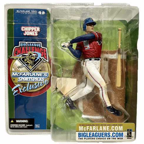 McFarlane MLB Big League Challenge Exclusive Chipper Jones Figure