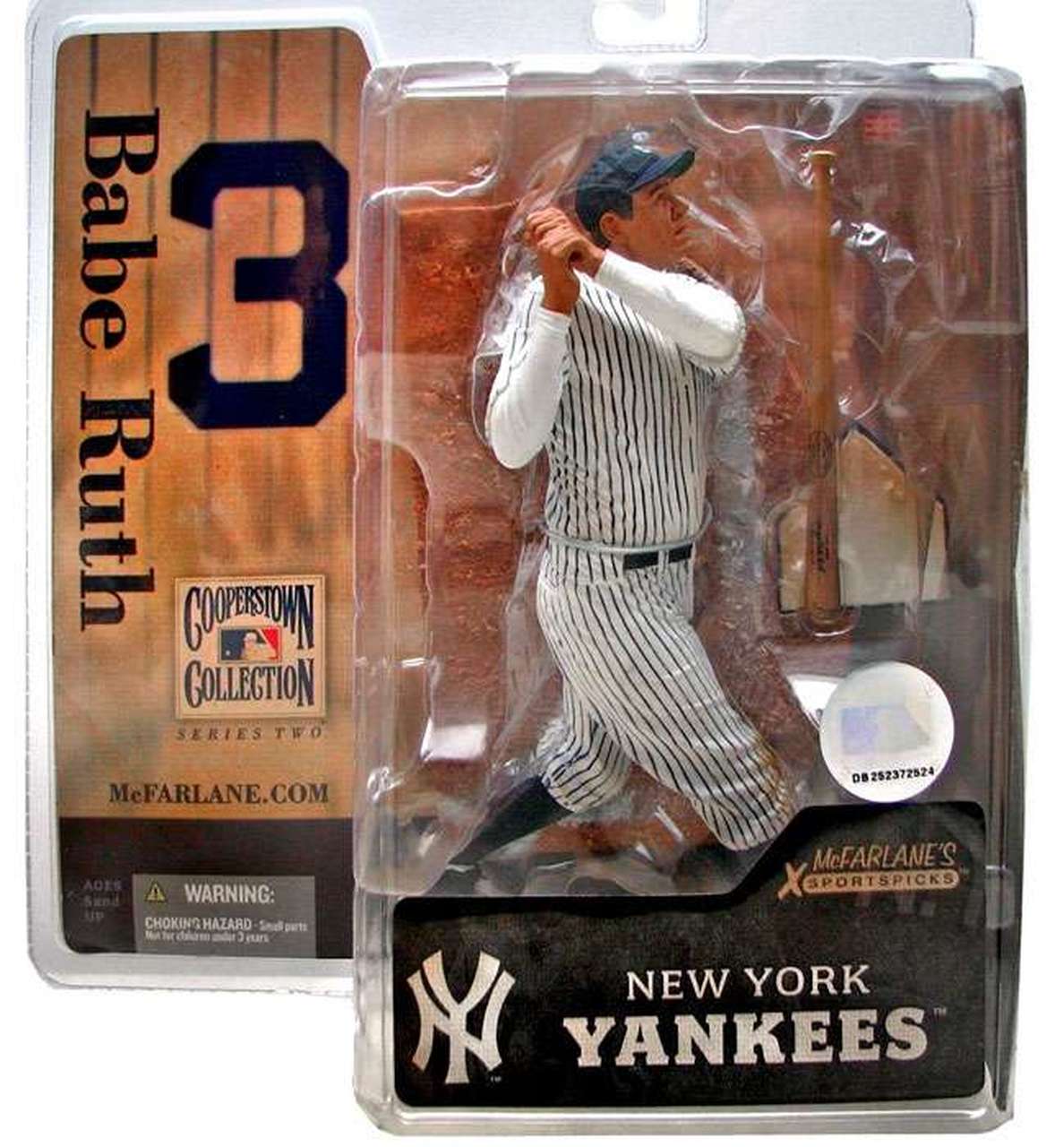 McFarlane MLB Cooperstown New York Yankees Babe Ruth Figure