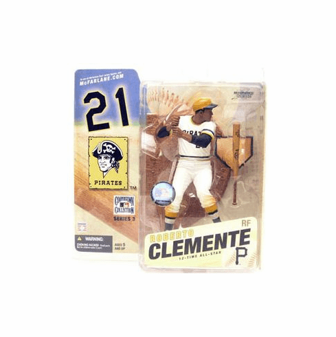 McFarlane MLB Cooperstown Pittsburgh Pirates Roberto Clemente Figure