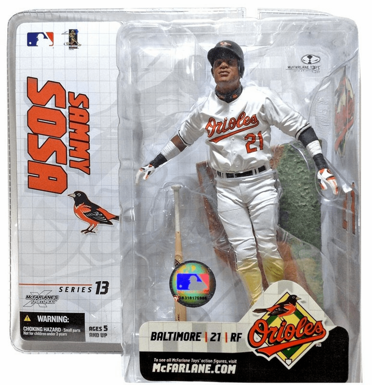 McFarlane MLB Series 13 Sammy Sosa Figure