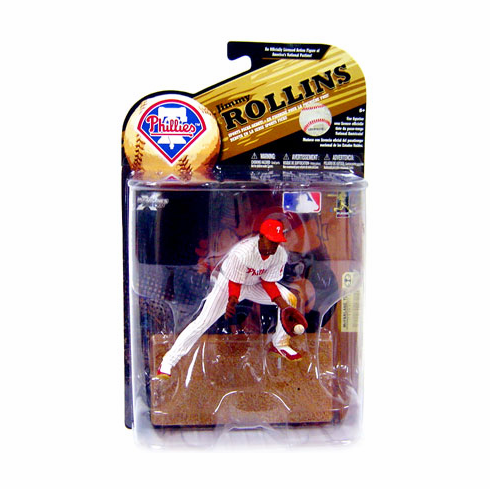 McFarlane MLB Series 24 Philadelphia Phillies Jimmy Rollins Figure