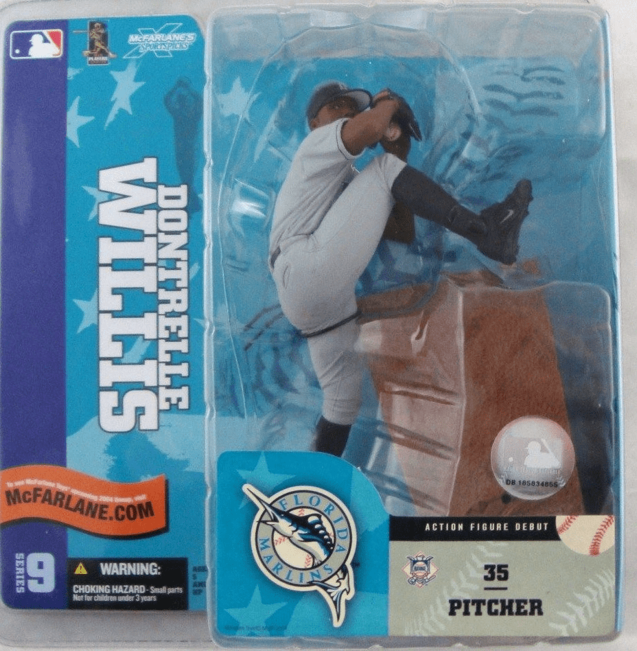 McFarlane MLB Series 9 Florida Marlins Dontrelle Willis Variant Figure
