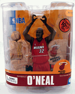 McFarlane NBA 13 Miami Heat Shaquille O'Neal Figure