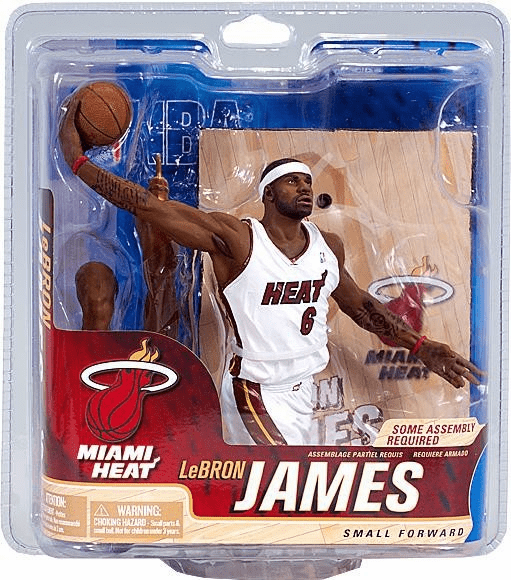 McFarlane NBA 21 Lebron James Figure