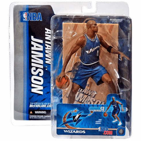McFarlane NBA 9 Washington Wizards Antawn Jamison Figure