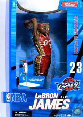 McFarlane NBA LeBron James 12" Figure