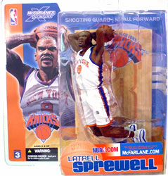 McFarlane NBA Series 3 Latrell Sprewell Figure