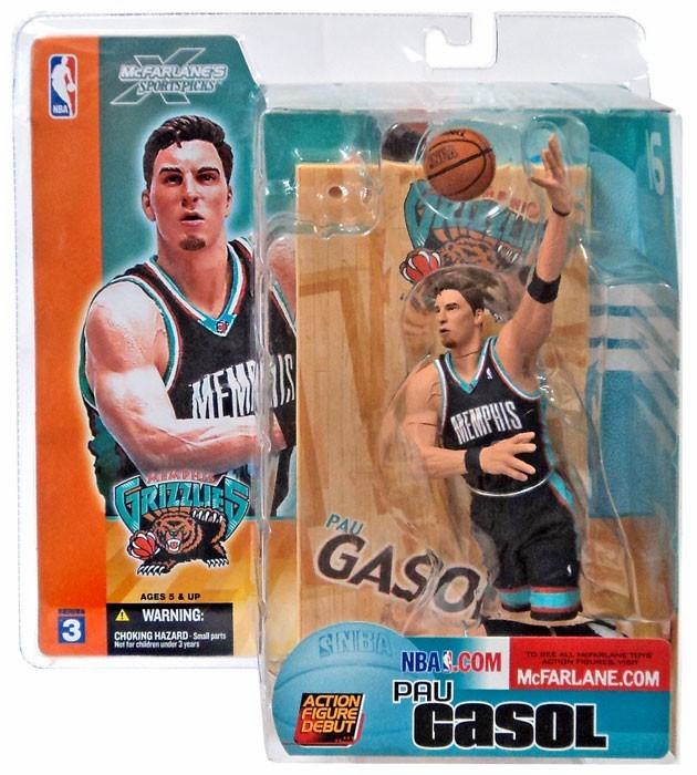 McFarlane NBA Series 3 Pau Gasol Figure