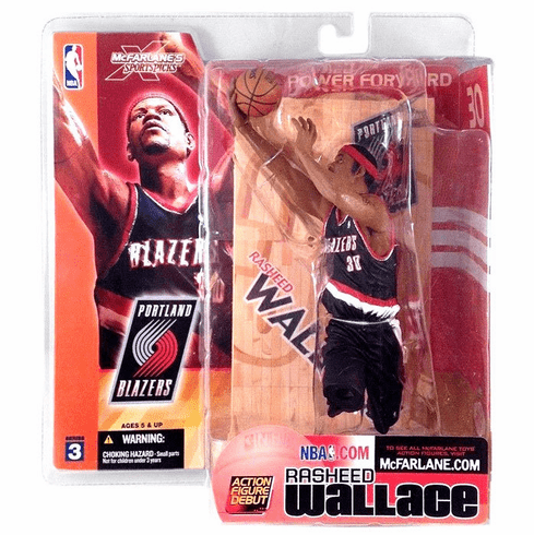 McFarlane NBA Series 3 Rasheed Wallace Figure