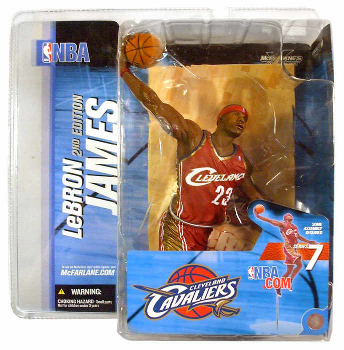 McFarlane NBA Series 7 LeBron James Figure