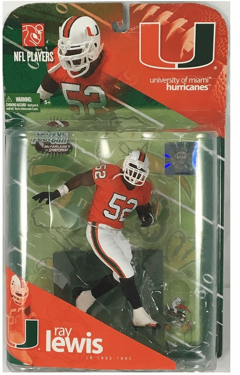 McFarlane NCAA College Football Ray Lewis Figure