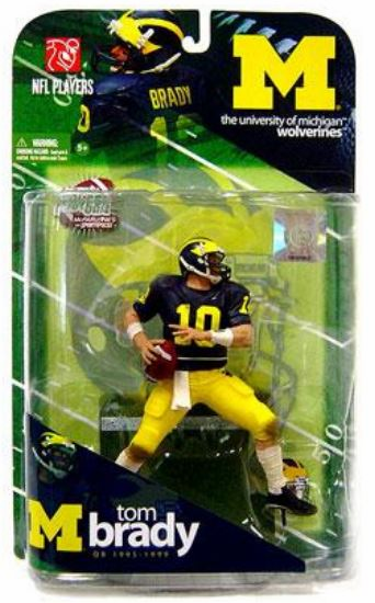 McFarlane NCAA College Football Series 1 Tom Brady Figure