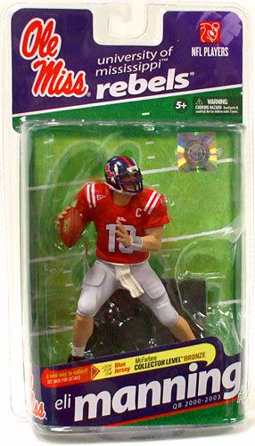 McFarlane NCAA College Football Series 2 Eli Manning Figure