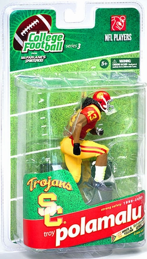 McFarlane NCAA College Football Series 3 Troy Polamalu Figure