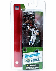 McFarlane NFL 3" Jake Delhomme and Marshall Faulk Figures