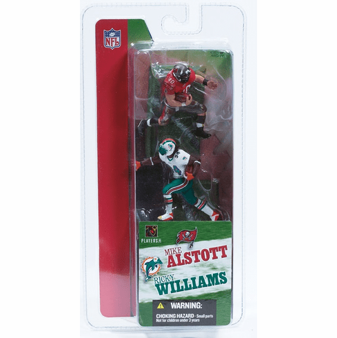 McFarlane NFL 3" Mike Alstott and Ricky Williams Figures