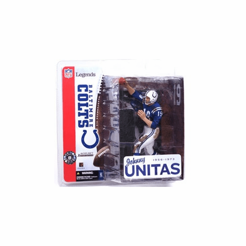 McFarlane NFL Legends Series 1 Johnny Unitas Figure