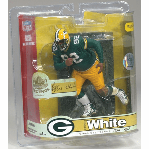 McFarlane NFL Legends Series 3 Green Bay Packers Reggie White Figure