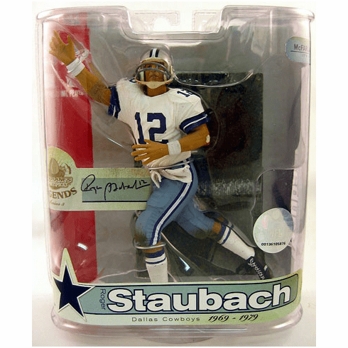 McFarlane NFL Legends Series 3 Roger Staubach Figure