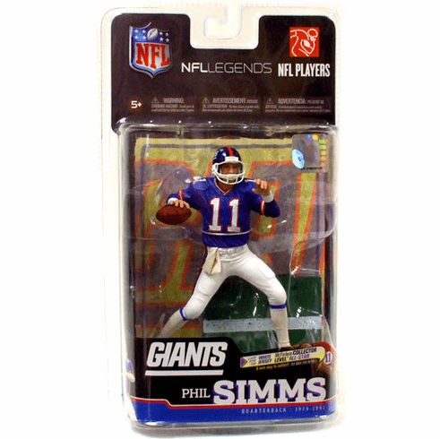 McFarlane NFL Legends Series 6 Phil Simms Figure