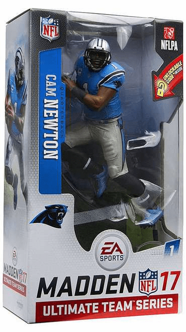 McFarlane NFL Madden 17 Ultimate Team Cam Newton Figure