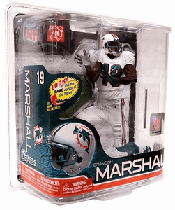 McFarlane NFL Miami Dolphins Brandon Marshall Bronze Level Figure #666